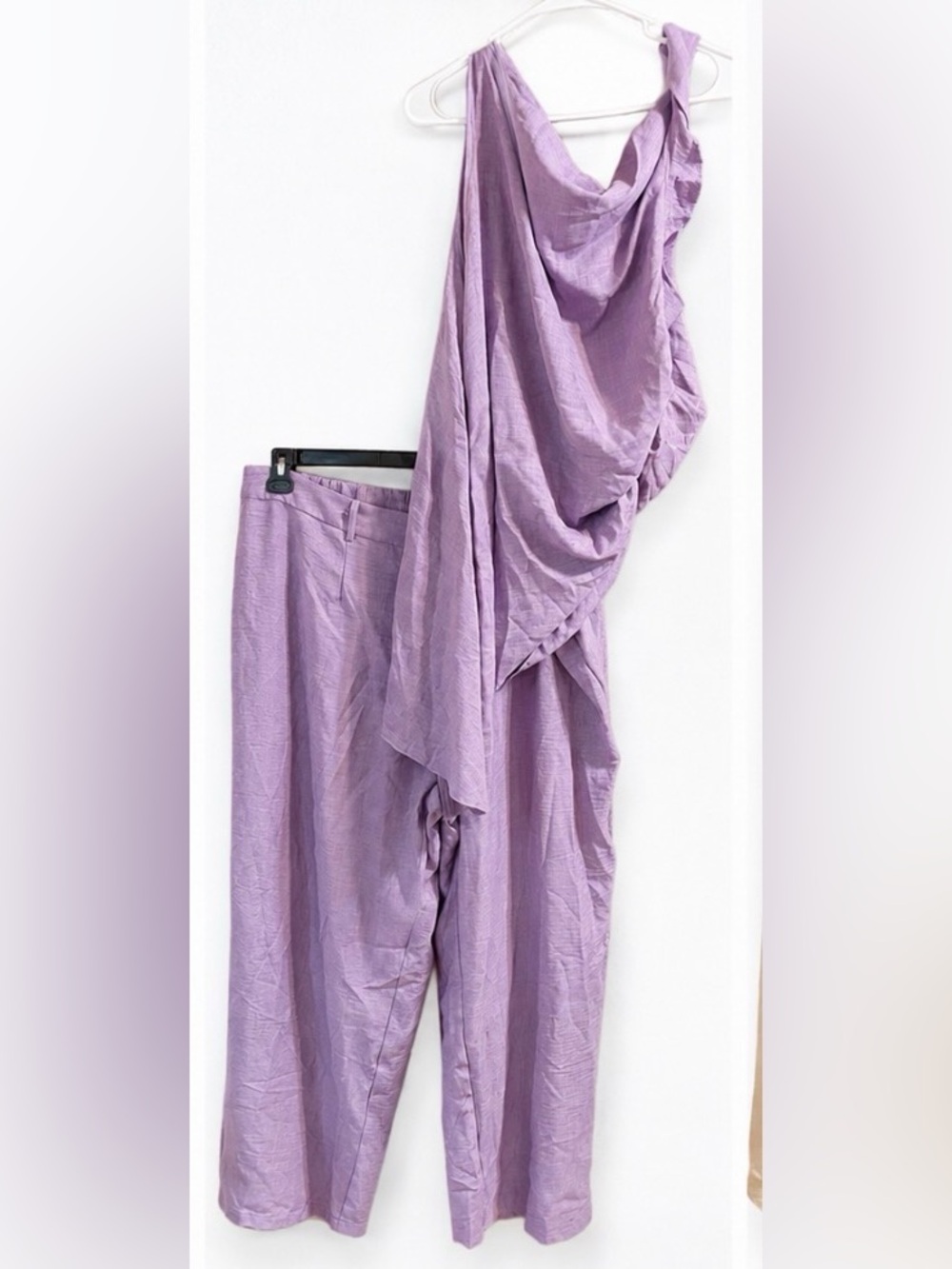 Lilac Wide-Leg Women's Pantsuit